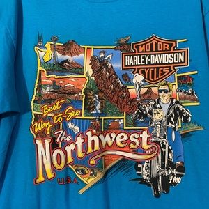 Vintage Harley Sturgis Made In USA t shirt